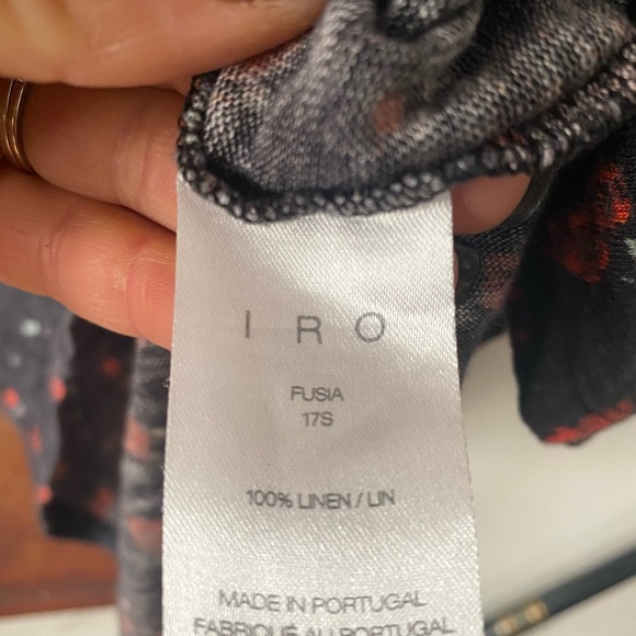 Iro rosebud T-shirt - Picture 3 of 3